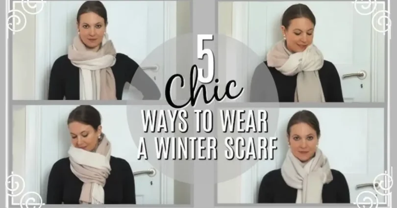 how to style scarves